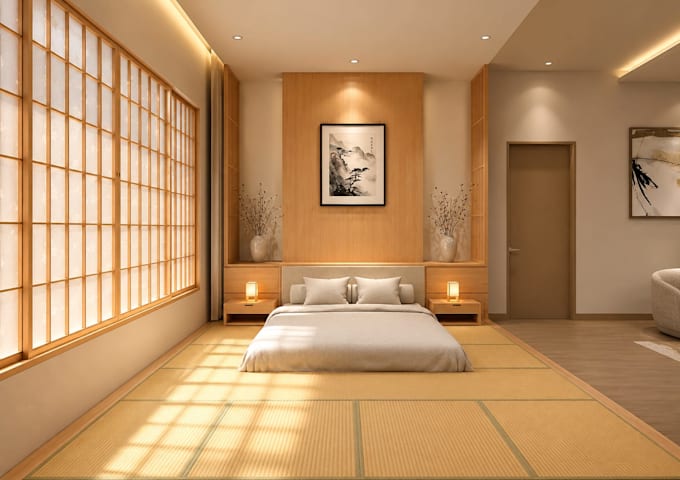 design authentic japanese and japandi interiors