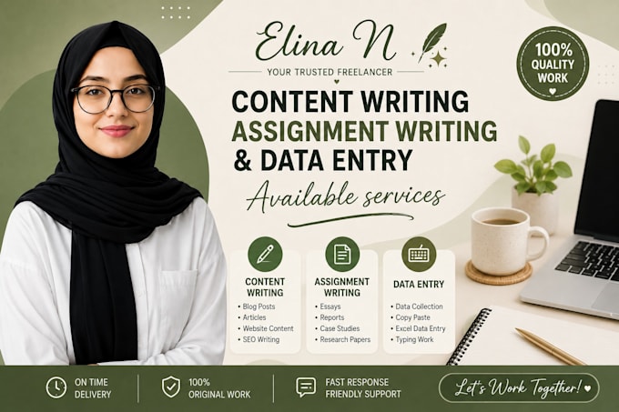 do SEO optimized content writing and article writing