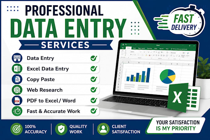 fast and reliable data entry service
