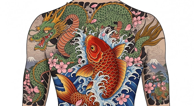 custom japanese tattoo art for unique ink