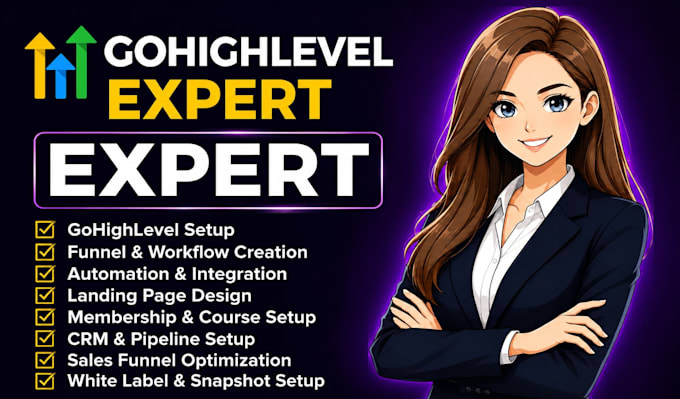 gohighlevel expert, gohighlevel website sales funnel, ghl workflow automation