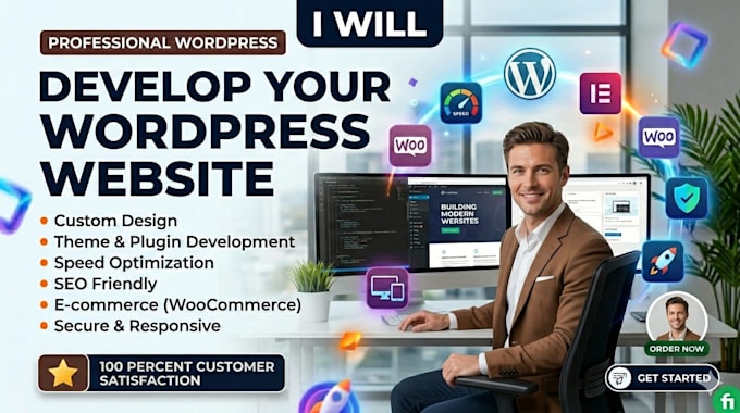 build design redesign develop your wordpress website