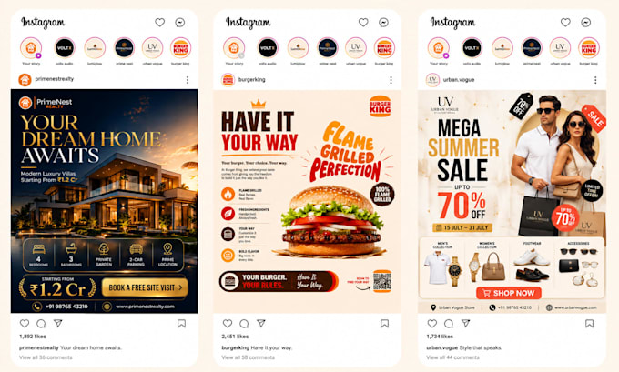 design professional social media posts and ads for your business