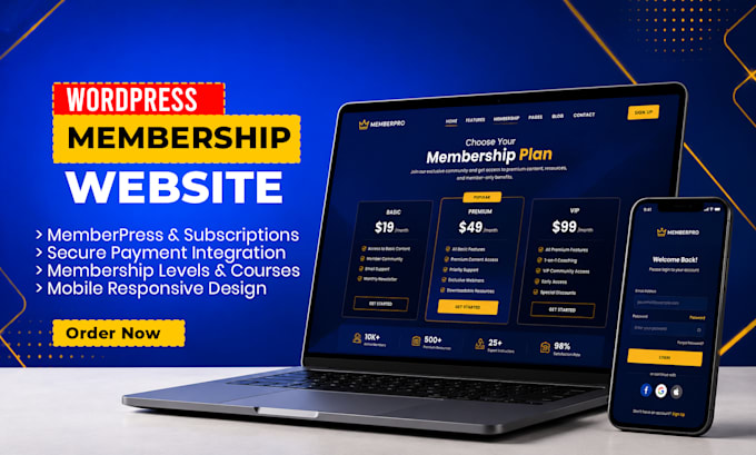 create a memberpress paid membership pro wordpress membership website