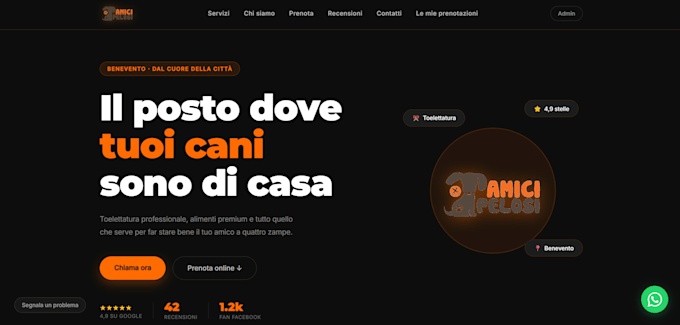 create a clean responsive landing page with HTML and CSS