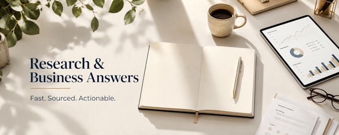 research your question for a clear and actionable answer