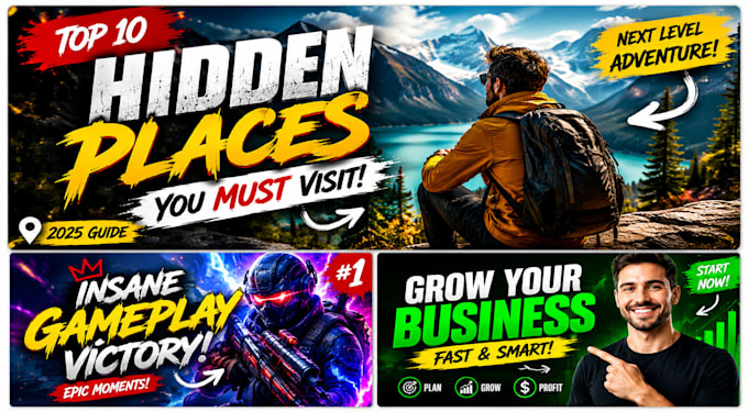 create aesthetic thumbnail edits