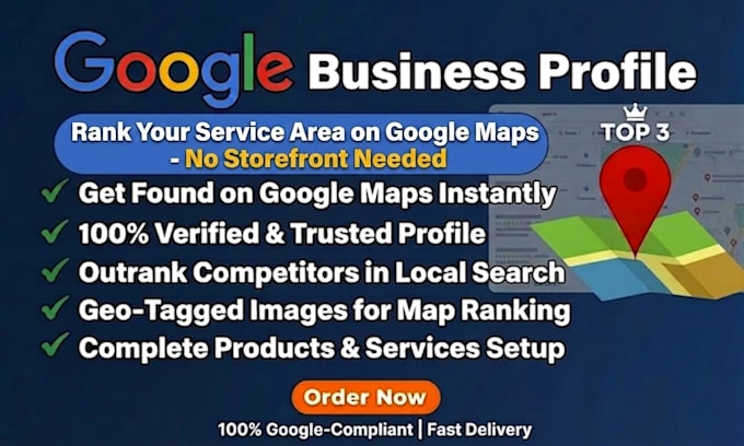 set up google business profile for service area businesses without a storefront