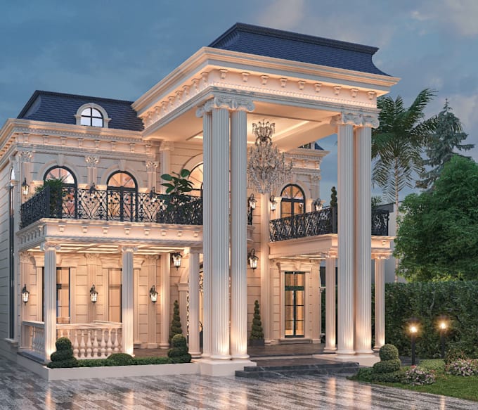 do architectural visualization, 8k rendering and 2d layout planning