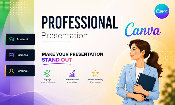 design a professional canva presentation