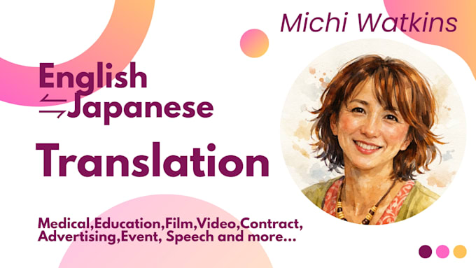 be bilingual japanese english translator