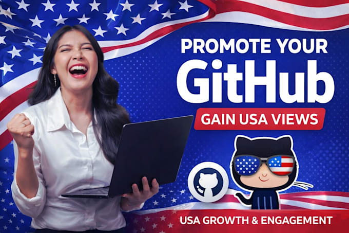 do USA github channel promotion to gain USA views