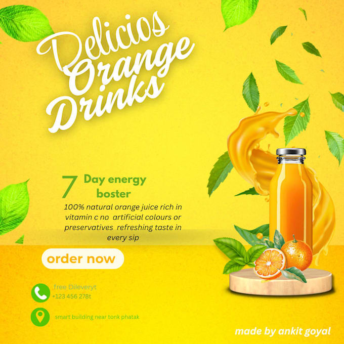 design professional canva posters for your bussiness