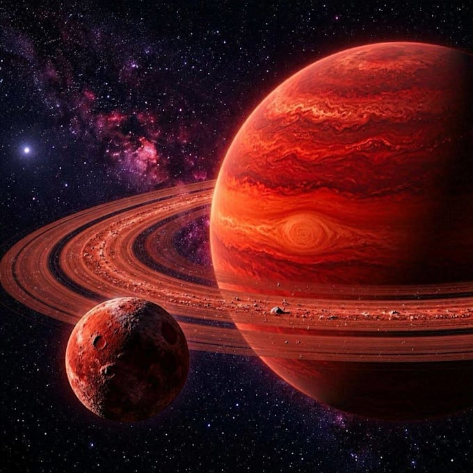 creative photorealistic science fiction illustration