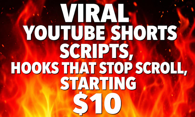 write viral youtube shorts scripts with hooks