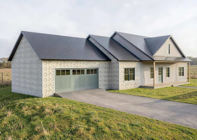 do exterior design and renderings