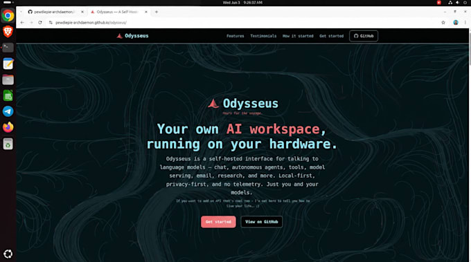 Configurazione odysseus ai workspace openclaw ai agent obsidian hermes ...