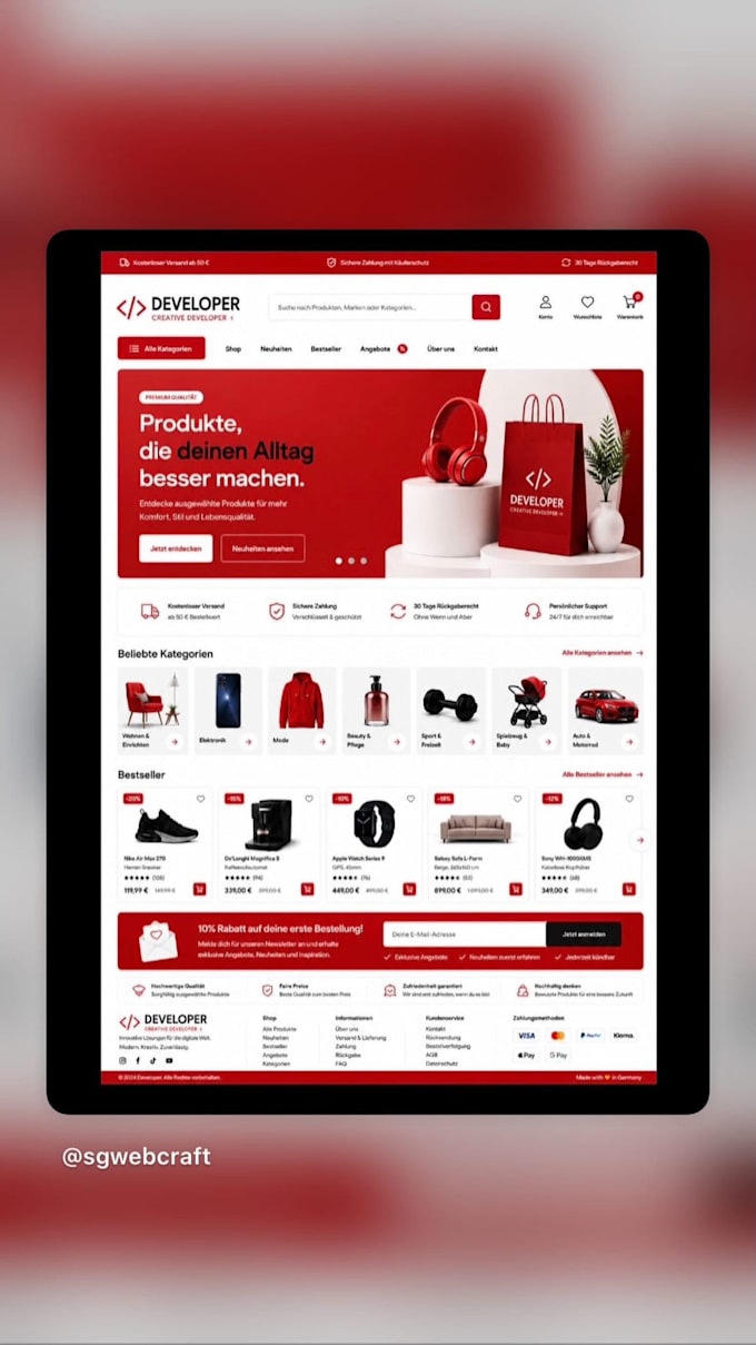 build a custom SEO website with hosting and monthly support