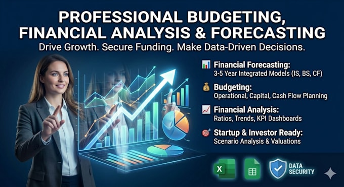 do financial forecasting, budgeting, and financial analysis for your business