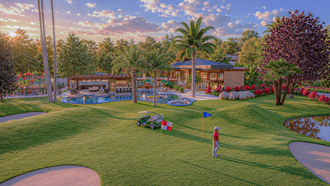 do landscape, hardscape, pool, patio, pergola, outdoor space