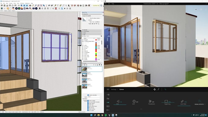 convert sketchup, revit, or cad models into stunning twinmotion renders