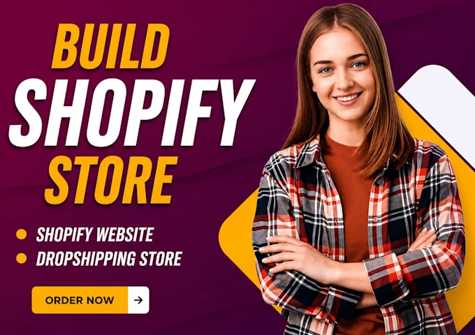 build shopify store design, shopify store, shopify website