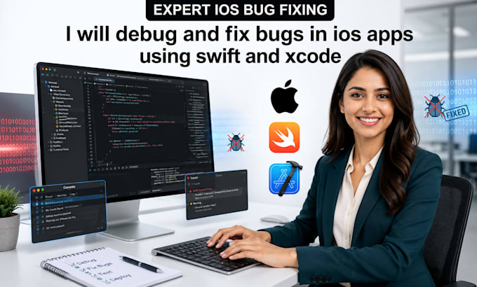 debug and fix bugs in ios apps using swift and xcode
