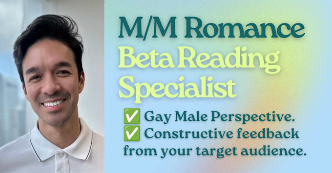 beta read your mm gay romance manuscript