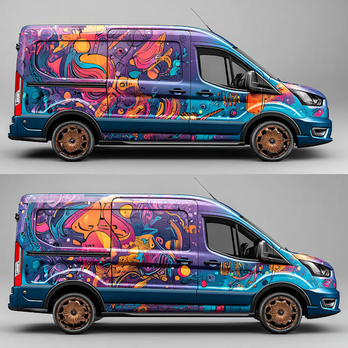 awesome car wrap design and vehicle wrap design