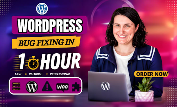 fix your wordpress errors, white screen of death, critical issues fast and bugs