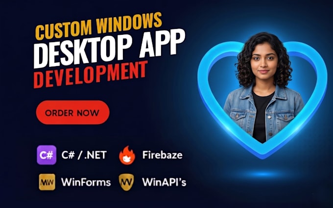 develop custom web app and desktop application