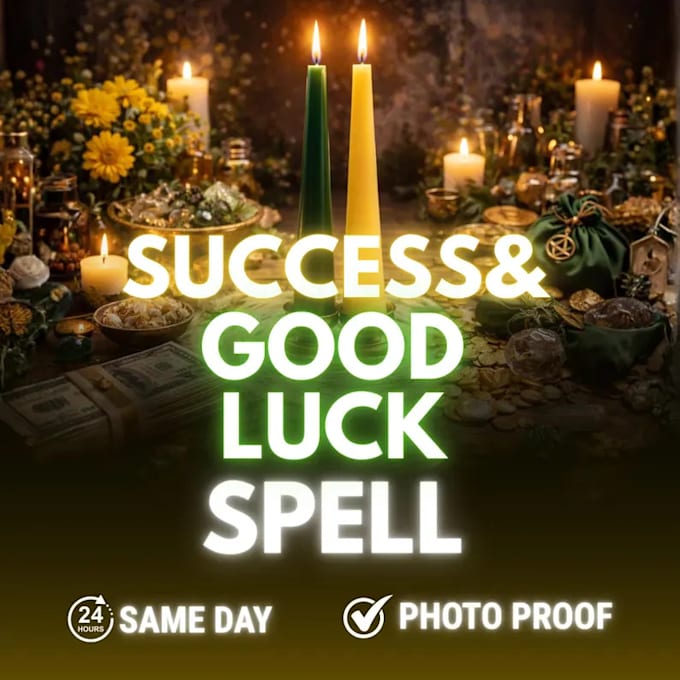 cast success and good luck spell same day spell casting