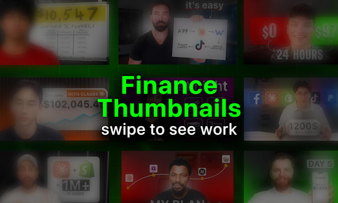 design the perfect finance thumbnail