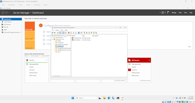 install and manage your microsoft active directory