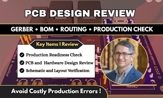 review your pcb and hardware design for manufacturing