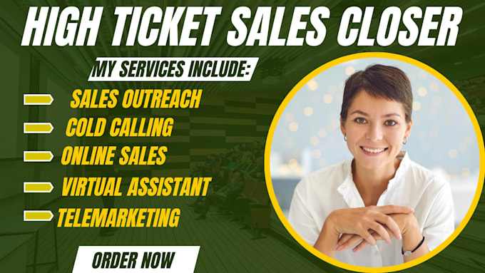 sales representative telemarketing sales agent virtual assistant b2bsales closer