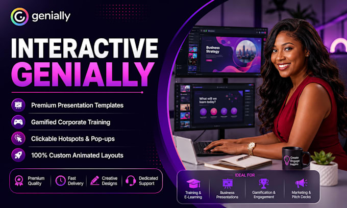 design interactive genially presentation xperiencify powerpoint design expert