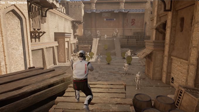 develop full polished unreal engine 5 game with blueprints,cpp,lumen,nanite,pcg
