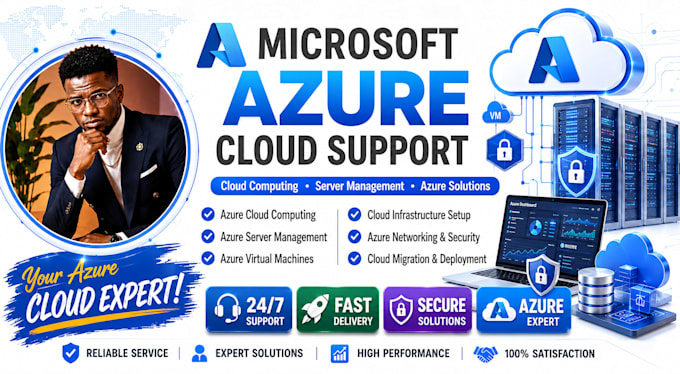 fix microsoft azure cloud, vm, networking and server issues, azure error fix