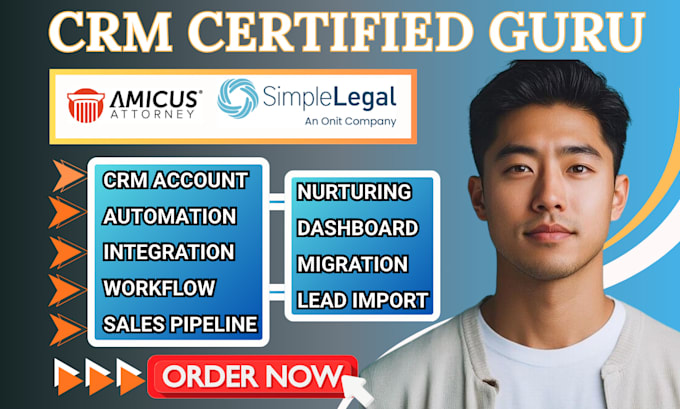 automate amicus attorney simplelegal client onboarding integration for law firms