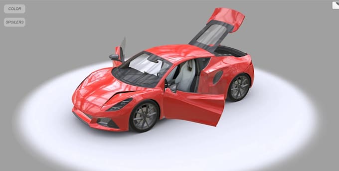 create 3d product configurator threejs automotive experience for your website