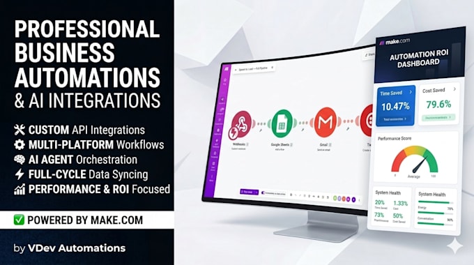 build a professional automation workflow with n8n and make