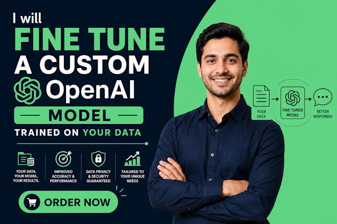fine tune a custom openai model trained on your data