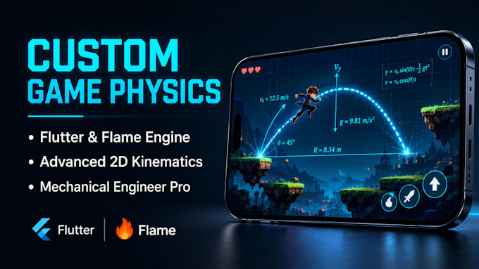 program custom game physics and interactive simulations in flutter flame
