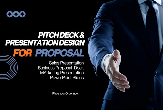 design sales presentation, proposal deck, and business plans