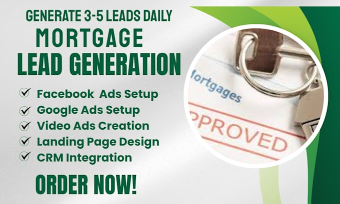 mortgage leads, mortgage facebook ads, mortgage google ads, mortgage video ads