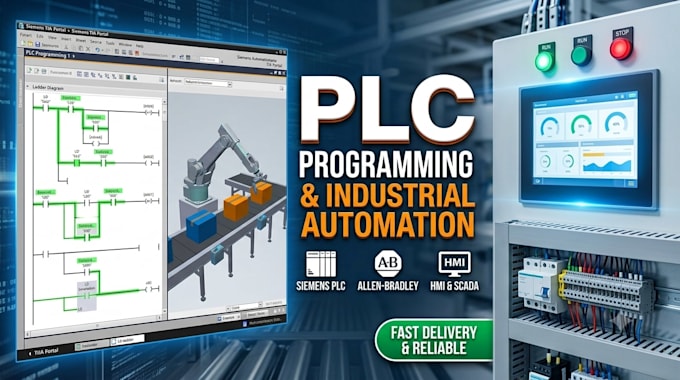 do plc programming and industrial automation using ladder logic