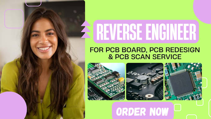 do pcb reverse engineering from image, scan, gerber or physical board redesign