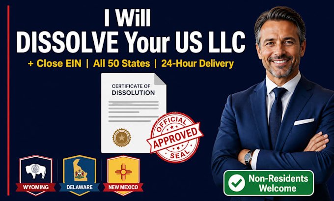 llc dissolution, dissolve llc, close ein, llc amendment, llc, reinstatement, ein