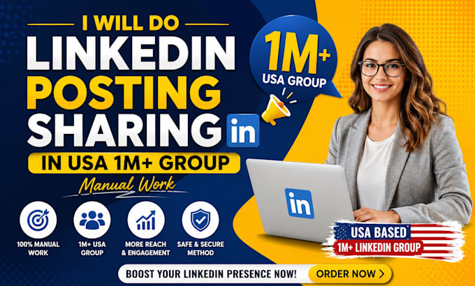 share your linkedin post to my 100k real audience